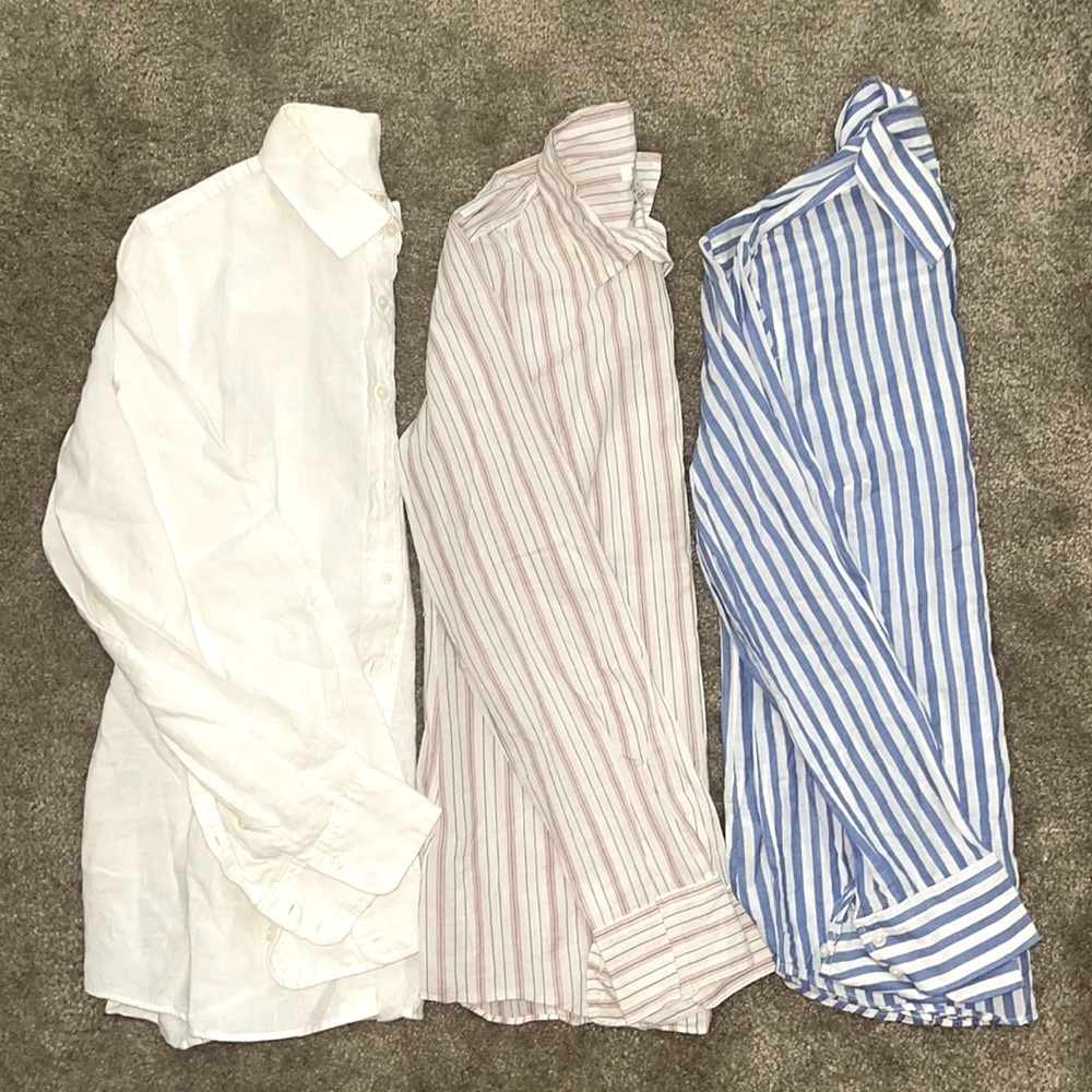 Womens bundle J.crew button up shirts